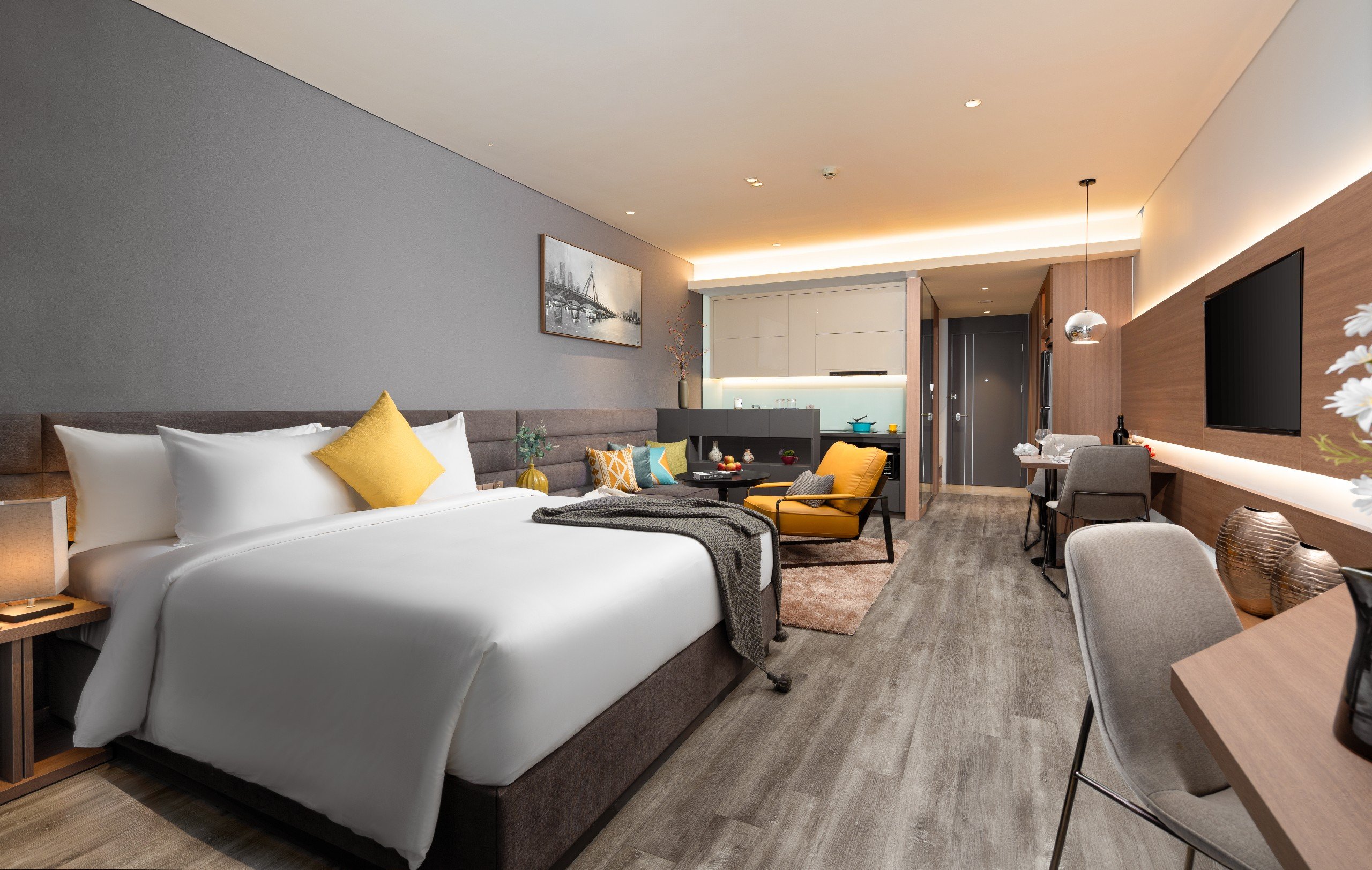 CENTRE POINT,CĂN HỘ HOÀN THIỆN FULL NỘI THẤT 4 SAO,VẬN HÀNH CHO THUÊ DÒNG TIỀN KHỦNG - Ảnh chính